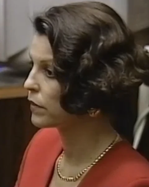Courtroom still of Brenda Vemich.