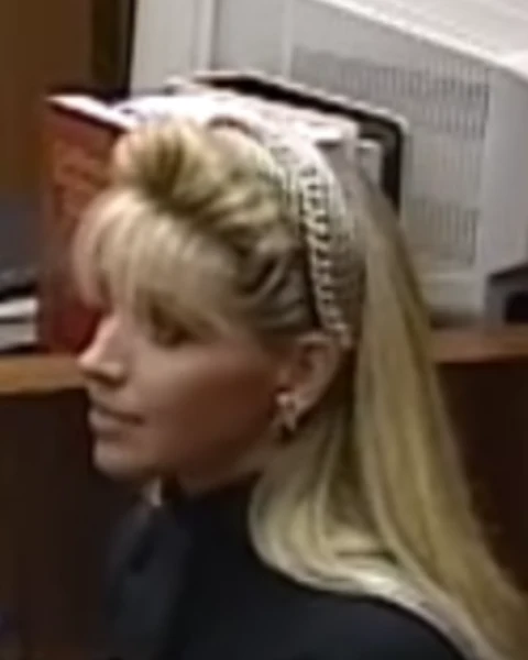 Courtroom still of Candace Garvey.