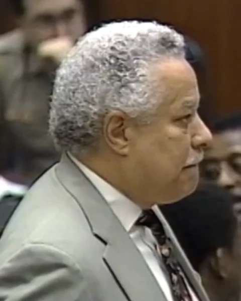 Courtroom still of Carl Jones.