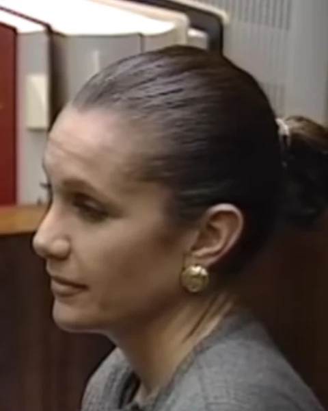 Courtroom still of Cynthia Shahian.