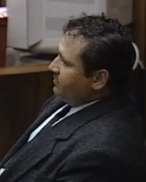 Courtroom still of Michael Gladden.