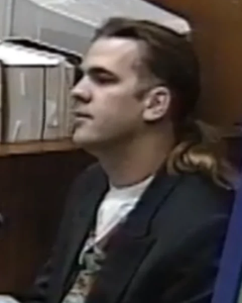 Courtroom still of Stuart Tanner.