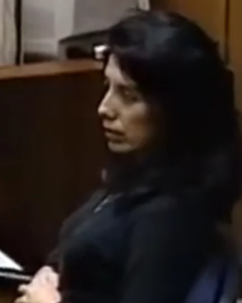 Courtroom still of Zulema Iida.